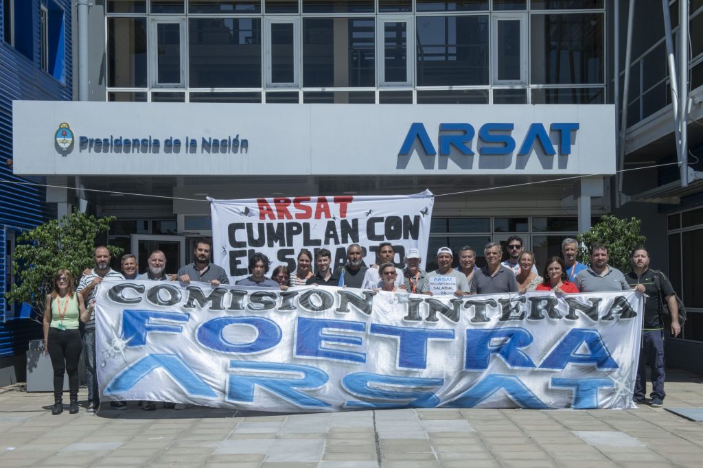 Milei Desconoce El Acuerdo Para Que Los Trabajadores De Arsat Cobren