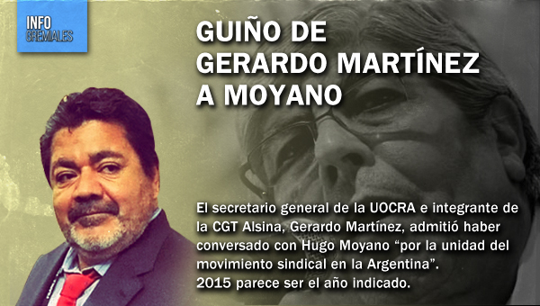 Guiño de Gerardo Martinez a Moyano