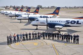 Quiebra y 300 despidos en la aerolínea Sol