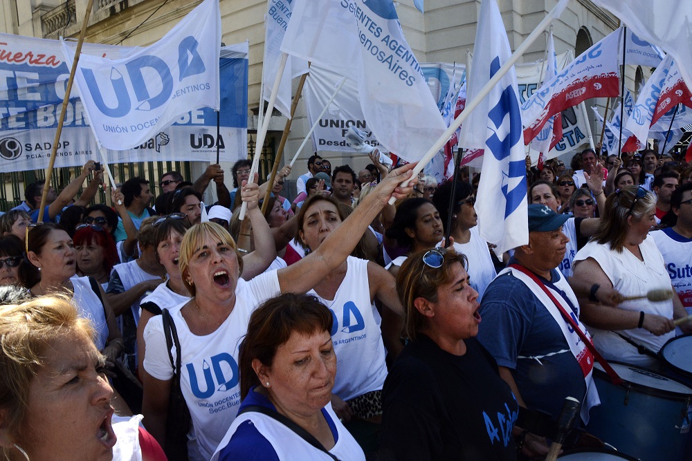 Categórico rechazo docente a la segunda oferta de Vidal