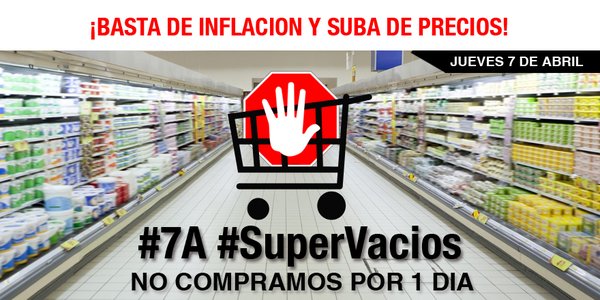 SuperVacíos: la CTA motoriza huelga de consumidores