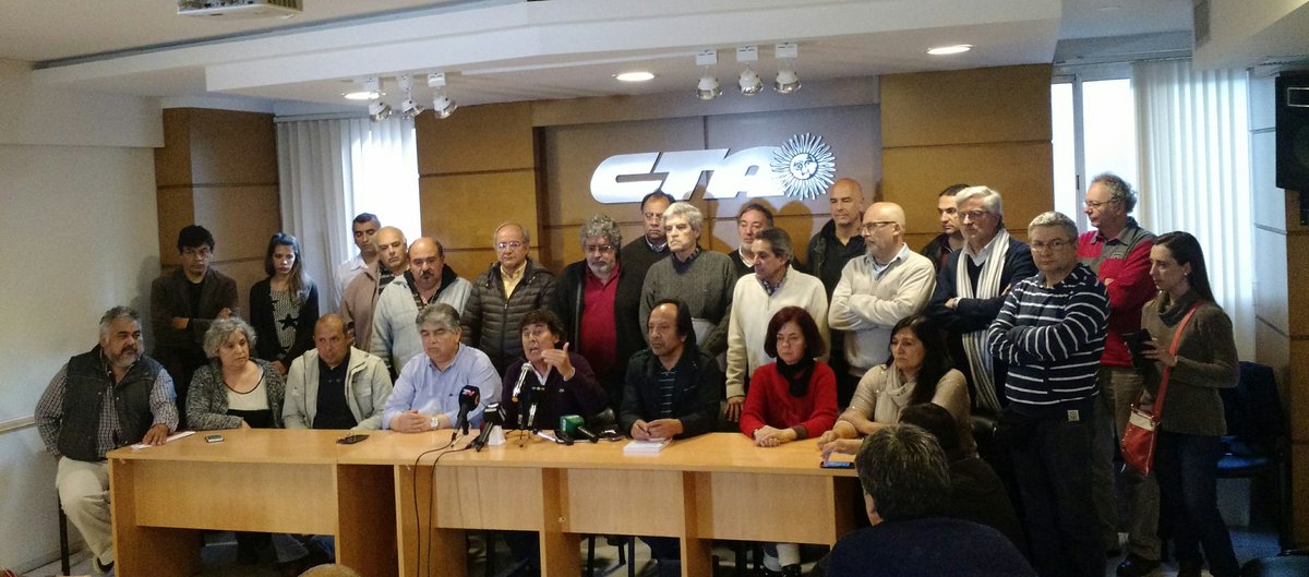 La CTA Autónoma ratificó la convocatoria a un paro nacional