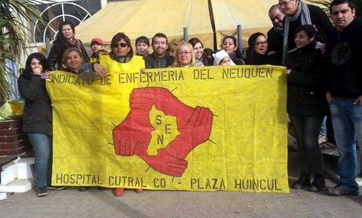 Enfermeros de Neuquén criticaron una “burocracia sindical” de ATE y UPCN