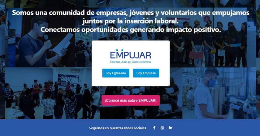 Lanzan un portal de empleo destinado a jóvenes de entre 18 y 24 años en estado de vulnerabilidad