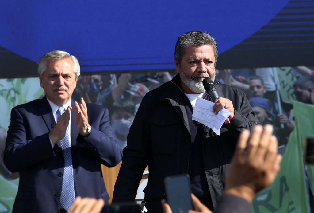 Toda La Cgt Presente Para Respaldar A Alberto Fernández Nos Quieren Hacer Pelear Entre