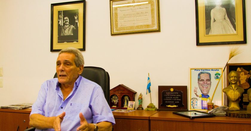 Acuña respaldó una candidatura presidencial de Sergio Massa y aseguró que el problema del país son los formadores de precios que «hacen política»