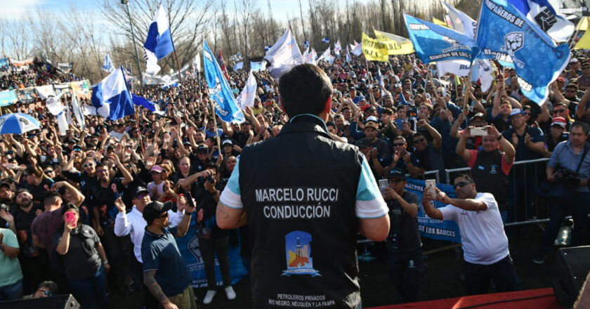 Rucci advirtió que «si no hay avances» respecto a los reclamos salariales y laborales de los petroleros «el conflicto es inevitable»