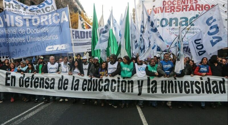 Recrudece el conflicto universitario y alertan que por la falta de presupuesto «será imposible afrontar las necesidades de las universidades en lo que queda del año»