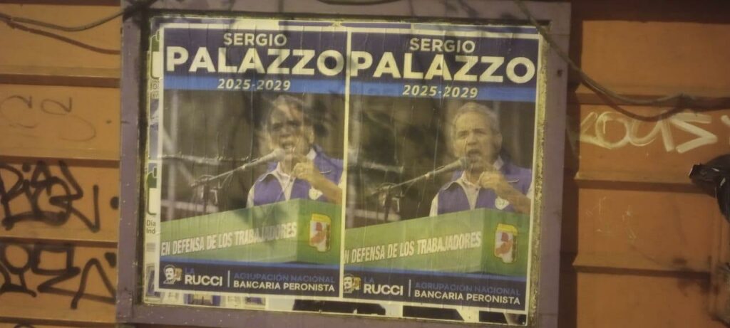 Carlos Cisneros lanzó la reelección de Sergio Palazzo como titular de La Bancaria y como diputado nacional