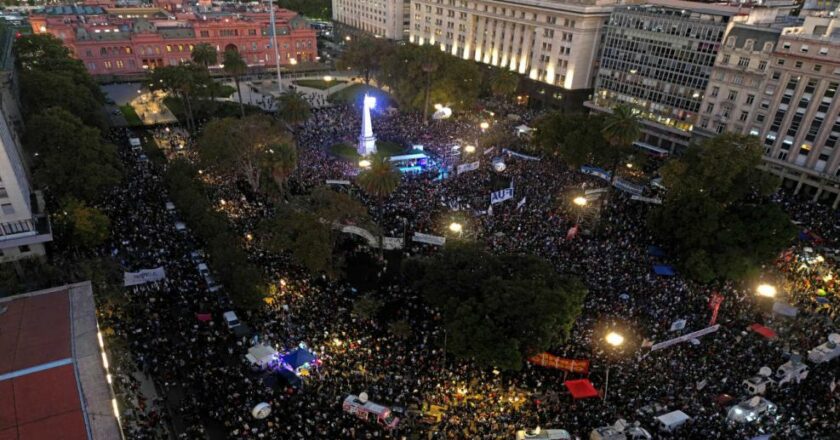 Los universitarios anunciaron un paro y ya proyectan otra multitudinaria movilización contra el veto de Javier Milei al aumento de fondos