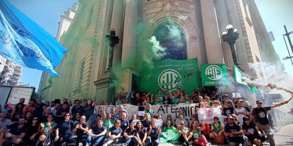 Aguiar pide un "frente de lucha" para ponerle un freno a Milei y anticipa: "Este Gobierno va a chocar"