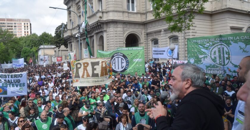 Para ATE, el examen que propone el Gobierno “es un invento trucho e ilegal que consolida el fraude laboral en el Estado”