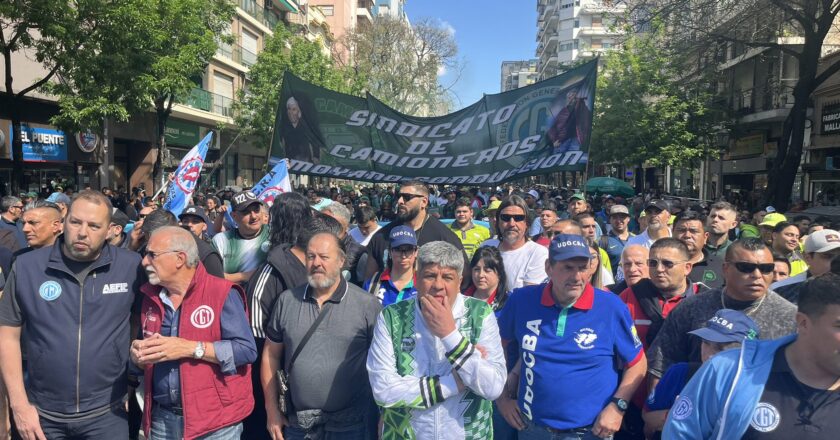 Pablo Moyano picante con Bullrich: «Debe estar tomando algún tinto diciendo que esto es un intento de golpe de estado»