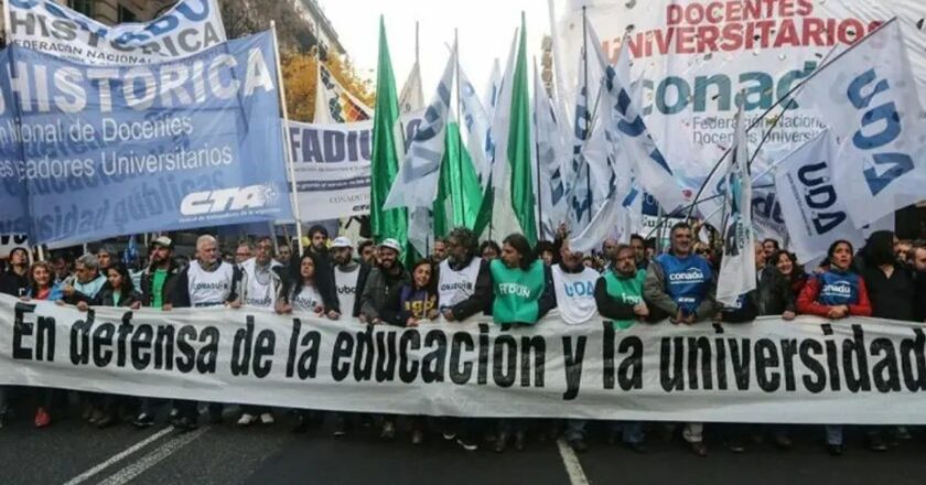 Paro total de todos los gremios de universidades nacionales tras la ratificación de Diputados del veto de Milei