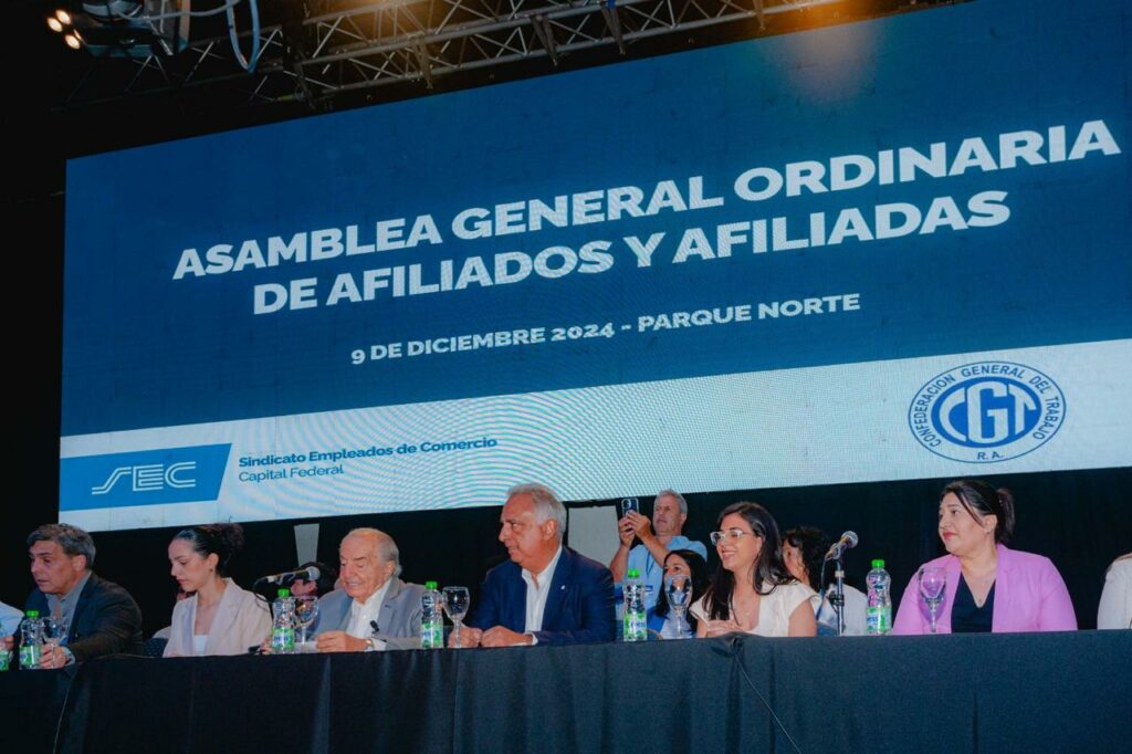 Cavalieri cerró el año, destacó la unidad gremial y manifestó su esperanza de que el país salga del "modo de ajuste"