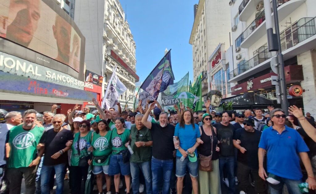 ATE se movilizó a Capital Humano y al PAMI por los despidos en el peor momento de Javier Milei