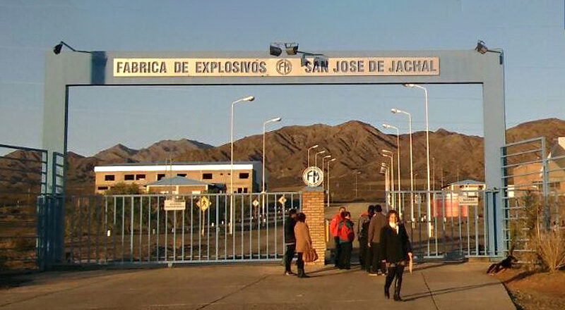 Fabricaciones Militares cerró su planta de Jáchal, despidió a todos sus empleados y remató todos sus bienes