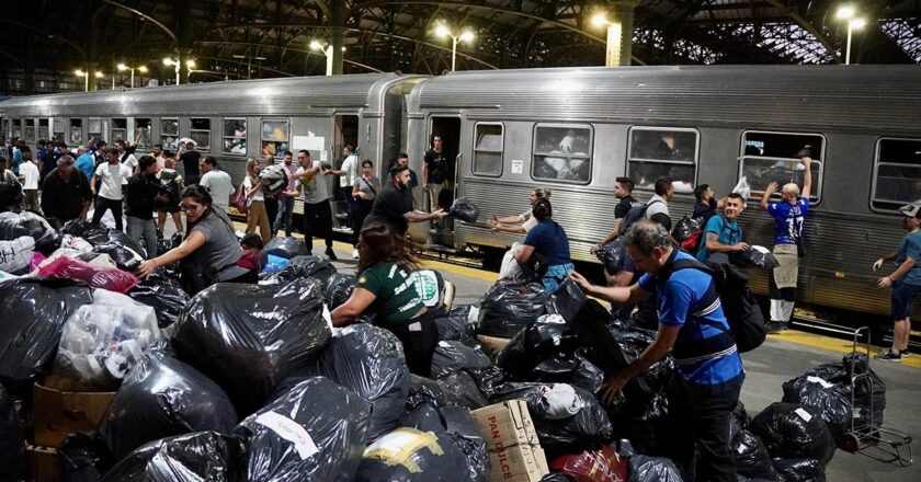 Sergio Sasia: «El Tren Solidario a Bahía Blanca superó todas las expectativas»